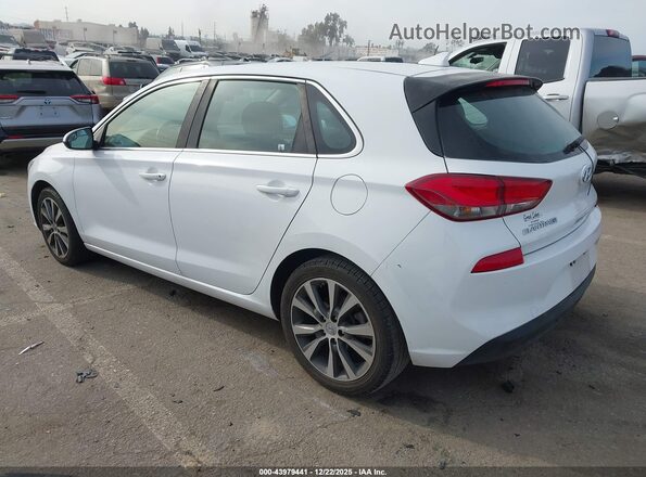 KMHH35LEXJU074109 2018 HYUNDAI ELANTRA GT Белый Задняя левая четверть