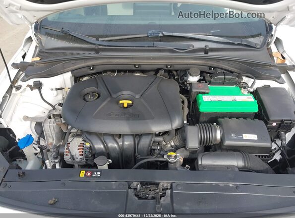 KMHH35LEXJU074109 2018 HYUNDAI ELANTRA GT Белый Вид сзади
