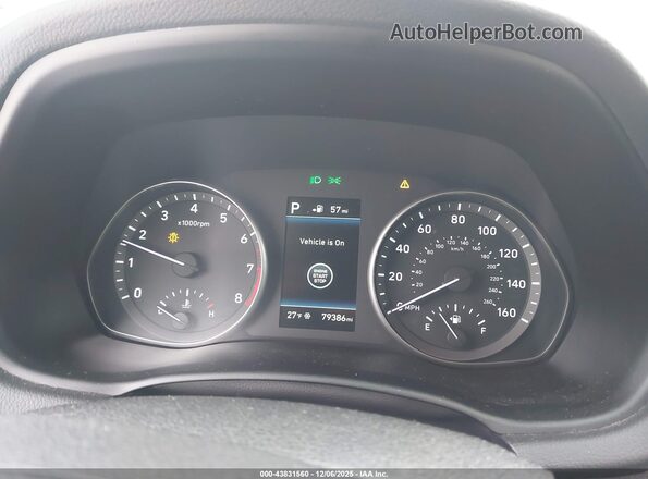 KMHH55LC0KU097635 2019 HYUNDAI ELANTRA GT Black Vista de los asientos traseros