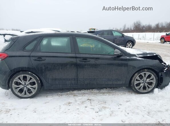 KMHH55LC0KU097635 2019 HYUNDAI ELANTRA GT Black Vista interior trasera