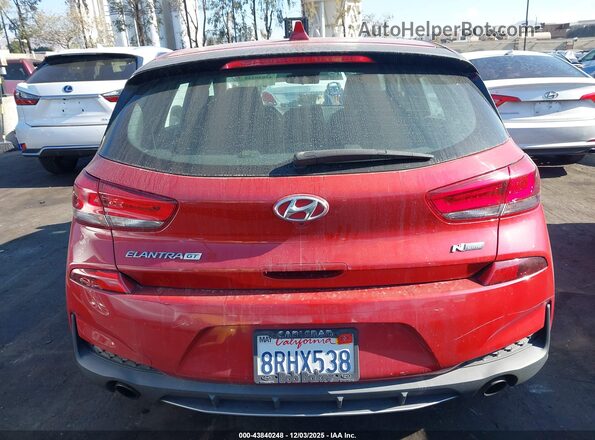 KMHH55LC0LU139545 2020 HYUNDAI ELANTRA GT Red 