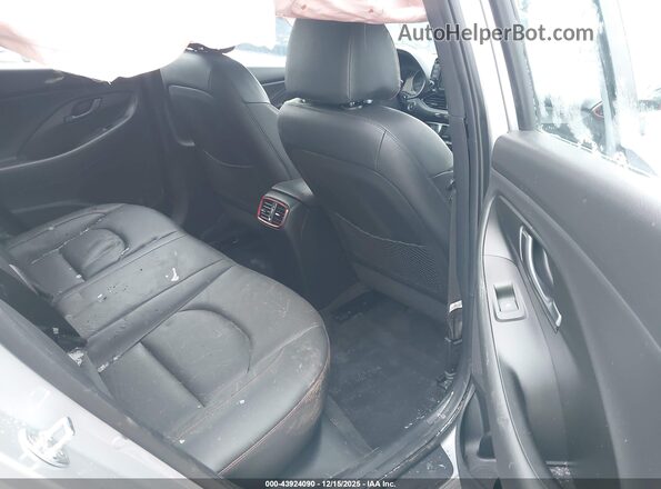 KMHH55LC4LU145719 2020 HYUNDAI ELANTRA GT Silver VIN კოდის სტიკერის ხედი