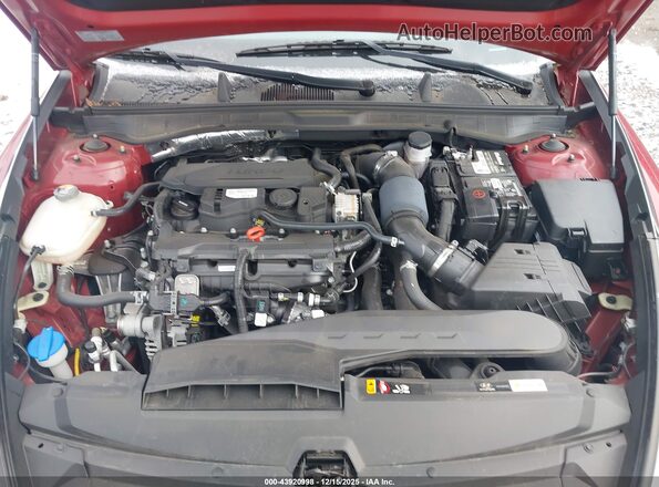 KMHL44J29PA275181 2023 HYUNDAI SONATA Red Widok z tyłu