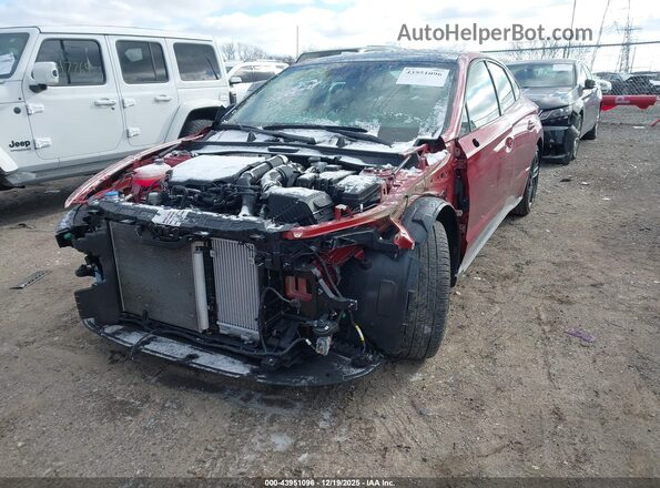 KMHL54JC3SA431892 2025 HYUNDAI SONATA Red Передня ліва чверть