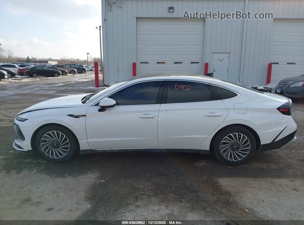 KMHL54JJ1RA093465 2024 HYUNDAI SONATA HYBRID Белый Панорамный вид салона 360°