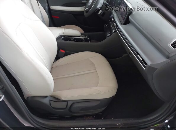 KMHL64JA2RA394615 2024 HYUNDAI SONATA Черный Вид салона спереди