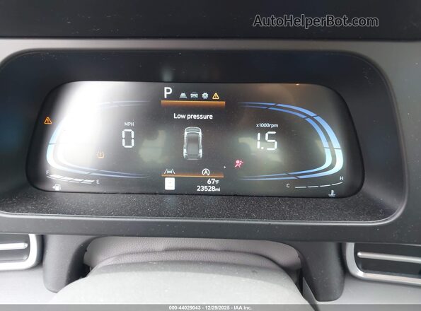 KMHLL4DG7RU798405 2024 HYUNDAI ELANTRA Gray უკანა სავარძლების ხედი