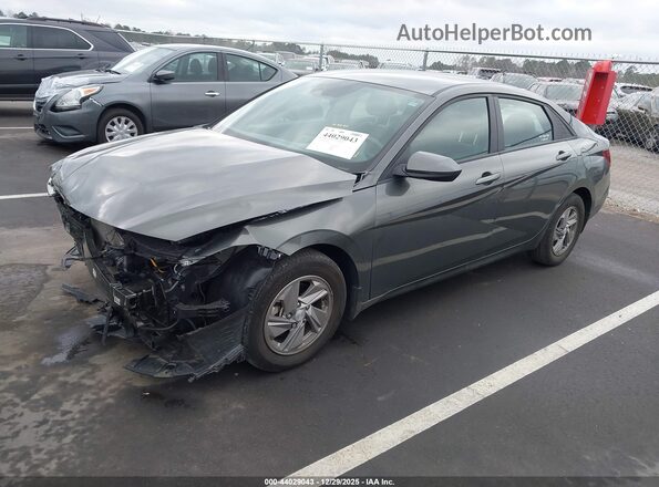 KMHLL4DG7RU798405 2024 HYUNDAI ELANTRA Gray წინა მარცხენა ხედი სამი მეოთხედიდან
