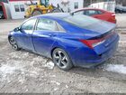 2023 Hyundai Elantra Hybrid Limited Синий vin: KMHLN4AJ1PU066570