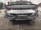 2022 Hyundai Elantra N Line Серый vin: KMHLR4AF4NU267358