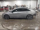 2022 Hyundai Elantra N Line Серый vin: KMHLR4AF4NU267358