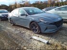 2021 Hyundai Elantra Sel Blue vin: KMHLS4AG0MU140506