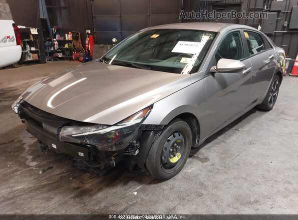 KMHLS4AG0PU566216 2023 HYUNDAI ELANTRA Серый Передняя левая четверть