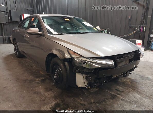 KMHLS4AG0PU566216 2023 HYUNDAI ELANTRA Серый Передняя правая четверть
