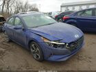 2023 Hyundai Elantra Sel Blue vin: KMHLS4AG3PU617904