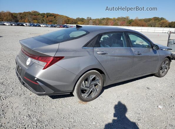 KMHLS4DG0RU780704 2024 HYUNDAI ELANTRA Серебряный Задняя правая четверть