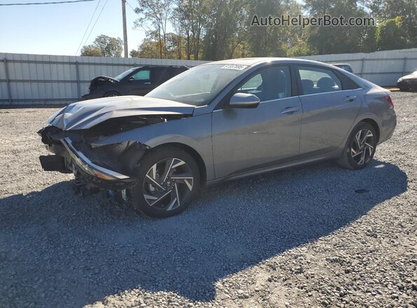 KMHLS4DG0RU780704 2024 HYUNDAI ELANTRA Серебряный Передняя левая четверть