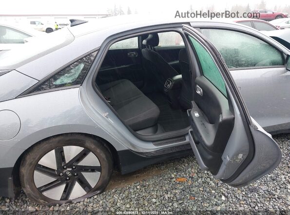 KMHM24AA4RA071697 2024 HYUNDAI IONIQ 6 Gray Vista de la etiqueta del VIN