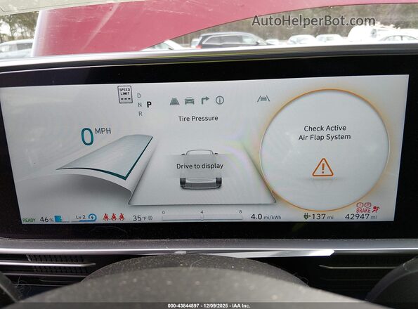 KMHM24AA7PA036746 2023 HYUNDAI IONIQ 6 Красный Вид задних сидений
