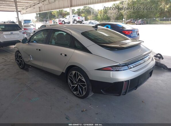 KMHM34AA1RA059729 2024 HYUNDAI IONIQ 6 Серебряный Задняя левая четверть