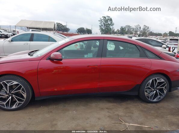 KMHM34AA3SA083147 2025 HYUNDAI IONIQ 6 Red Widok wnętrza 360 stopni