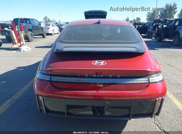 KMHM34AA3SA085982 2025 HYUNDAI IONIQ 6 Red 