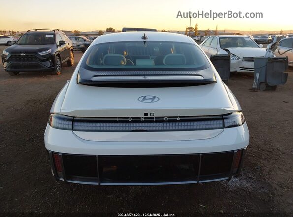 KMHM34AA6SA095650 2025 HYUNDAI IONIQ 6 White 