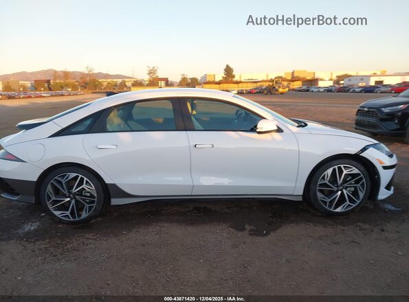 KMHM34AA6SA095650 2025 HYUNDAI IONIQ 6 White Widok wnętrza z tyłu