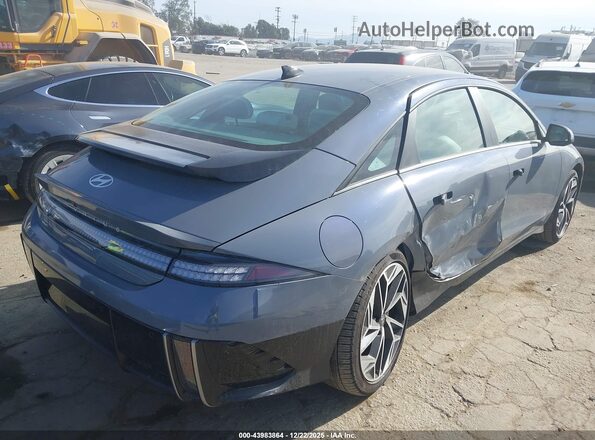 KMHM34AA8SA091969 2025 HYUNDAI IONIQ 6 Серый Задняя правая четверть