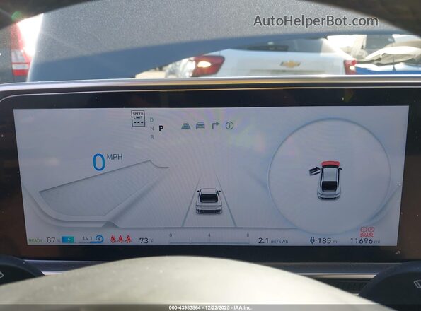 KMHM34AA8SA091969 2025 HYUNDAI IONIQ 6 Серый Вид задних сидений