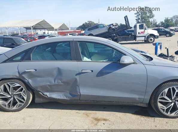 KMHM34AA8SA091969 2025 HYUNDAI IONIQ 6 Серый Вид задней части салона