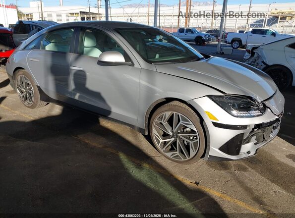 KMHM34AC0SA083009 2025 HYUNDAI IONIQ 6 Silver Przód prawy