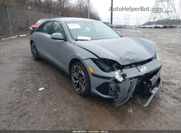KMHM34AC1PA022596 2023 HYUNDAI IONIQ 6 Blue წინა მარჯვენა