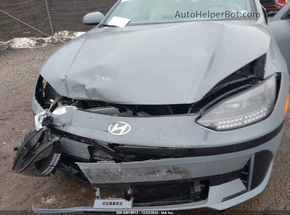 KMHM34AC1PA022596 2023 HYUNDAI IONIQ 6 Blue წინა ხედი