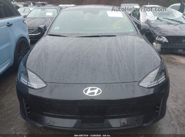 KMHM34AC1RA078864 2024 HYUNDAI IONIQ 6 Black Vista del cuadro de instrumentos