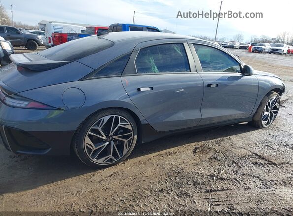 KMHM34AC2PA029296 2023 HYUNDAI IONIQ 6 Gray სალონის 360-გრადუსიანი ხედი