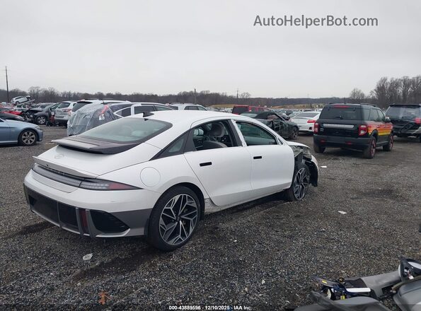 KMHM34AC4PA020437 2023 HYUNDAI IONIQ 6 White უკანა მარჯვენა
