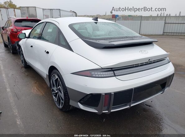 KMHM54AA2RA061175 2024 HYUNDAI IONIQ 6 White Задня ліва чверть