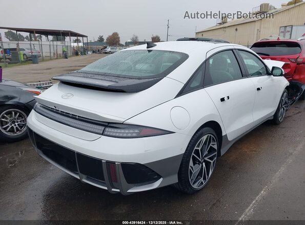 KMHM54AA2RA061175 2024 HYUNDAI IONIQ 6 White Задня права чверть