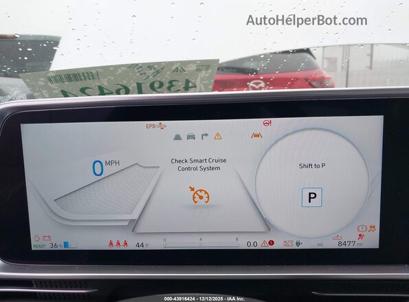 KMHM54AA2RA061175 2024 HYUNDAI IONIQ 6 White Вид задніх сидінь