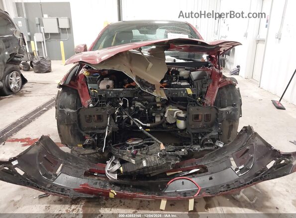 KMHM54AC5PA041355 2023 HYUNDAI IONIQ 6 Red Սարքավորումների վահանակի տեսք