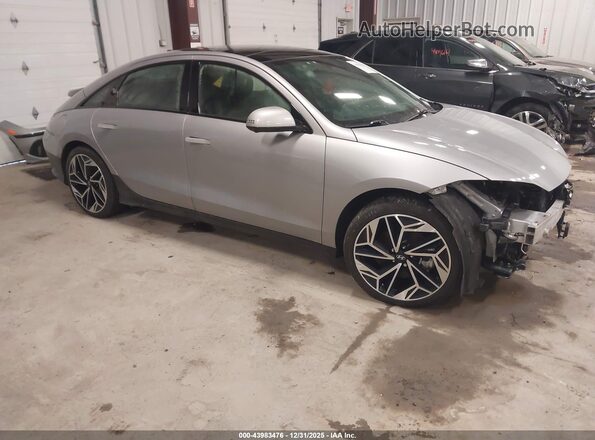 KMHM54AC8RA054877 2024 HYUNDAI IONIQ 6 Silver წინა მარჯვენა