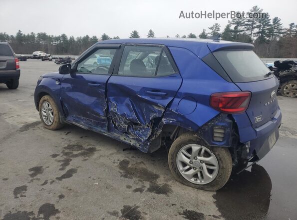 KMHRB8A32NU146372 2022 HYUNDAI VENUE Синий Задняя левая четверть