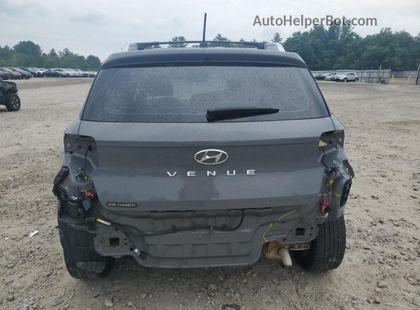 KMHRC8A30PU216175 2023 HYUNDAI VENUE Серый Вид сзади