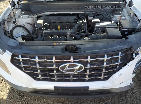KMHRC8A32MU085469 2021 HYUNDAI VENUE Белый Вид подкапотного пространства