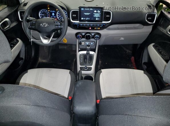 KMHRC8A34LU033520 2020 HYUNDAI VENUE Зеленый Вид панели приборов