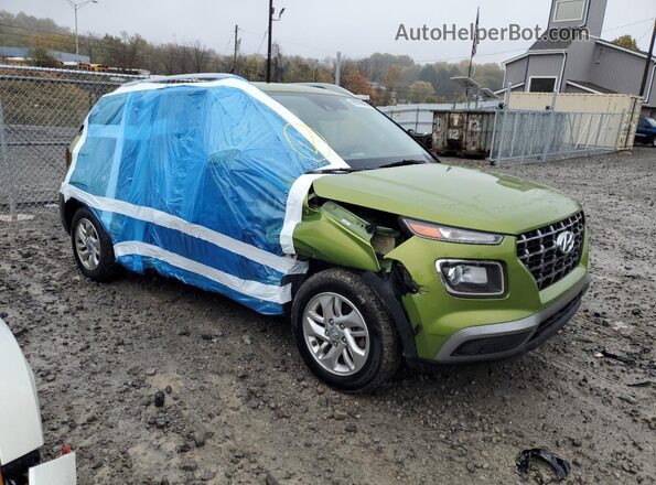 KMHRC8A34LU033520 2020 HYUNDAI VENUE Зеленый Передняя правая четверть