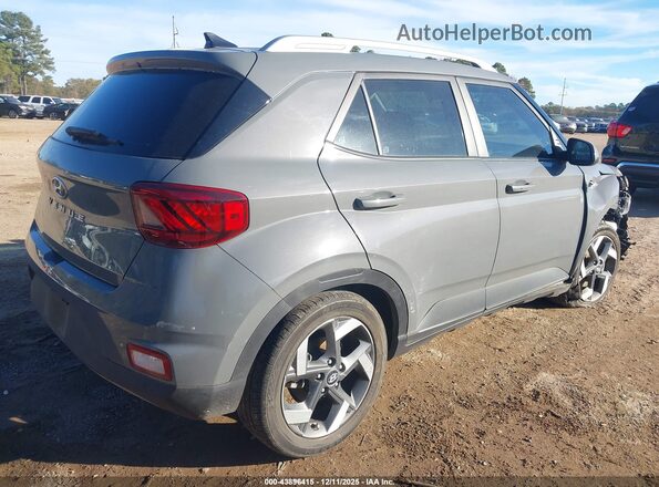 KMHRC8A34MU082296 2021 HYUNDAI VENUE Gray Rear right