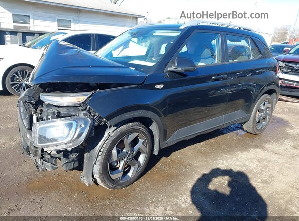 KMHRC8A35PU216317 2023 HYUNDAI VENUE Черный Передняя левая четверть