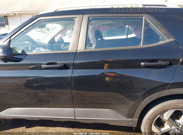 KMHRC8A35PU216317 2023 HYUNDAI VENUE Черный Вид задней части салона
